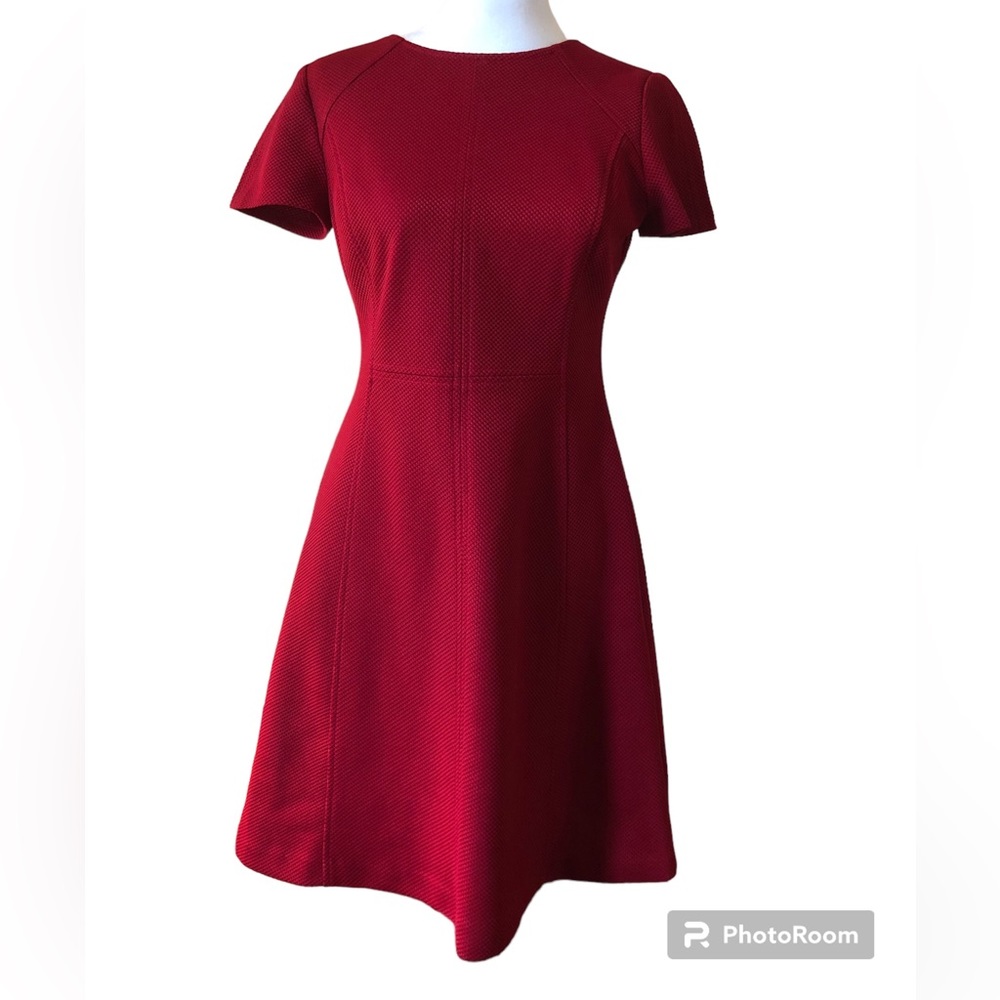 RL Red Short Sleeve Dress size 2P